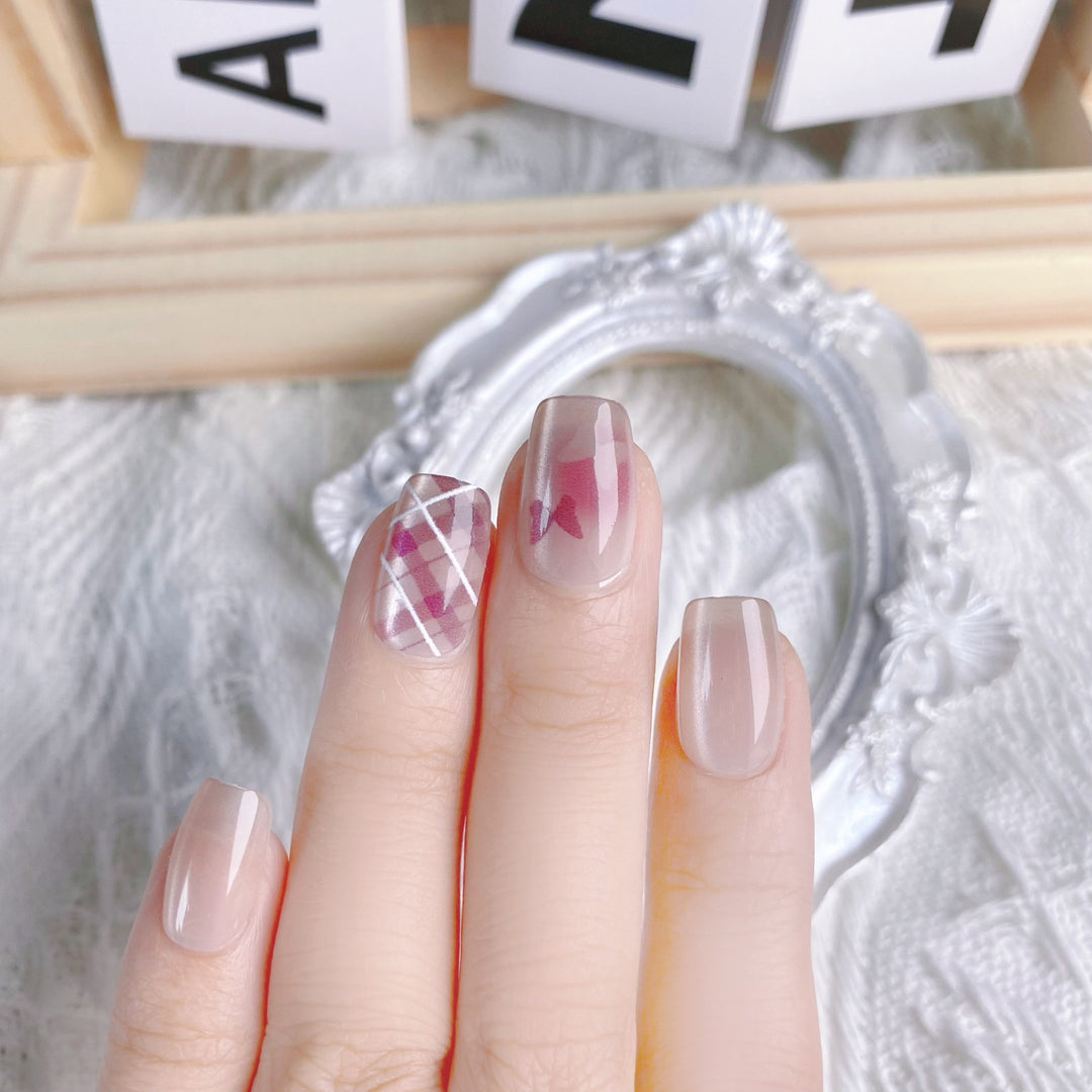 Artistic Press-On Nail Art Set 1790745509