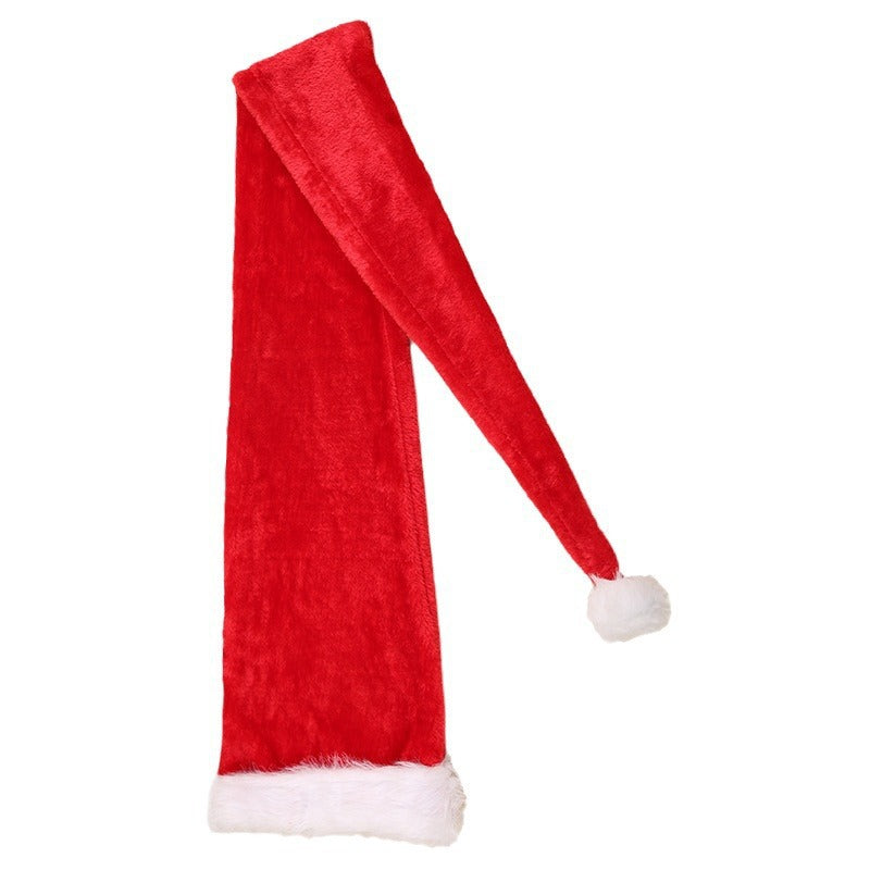 Long Christmas hat in striped design