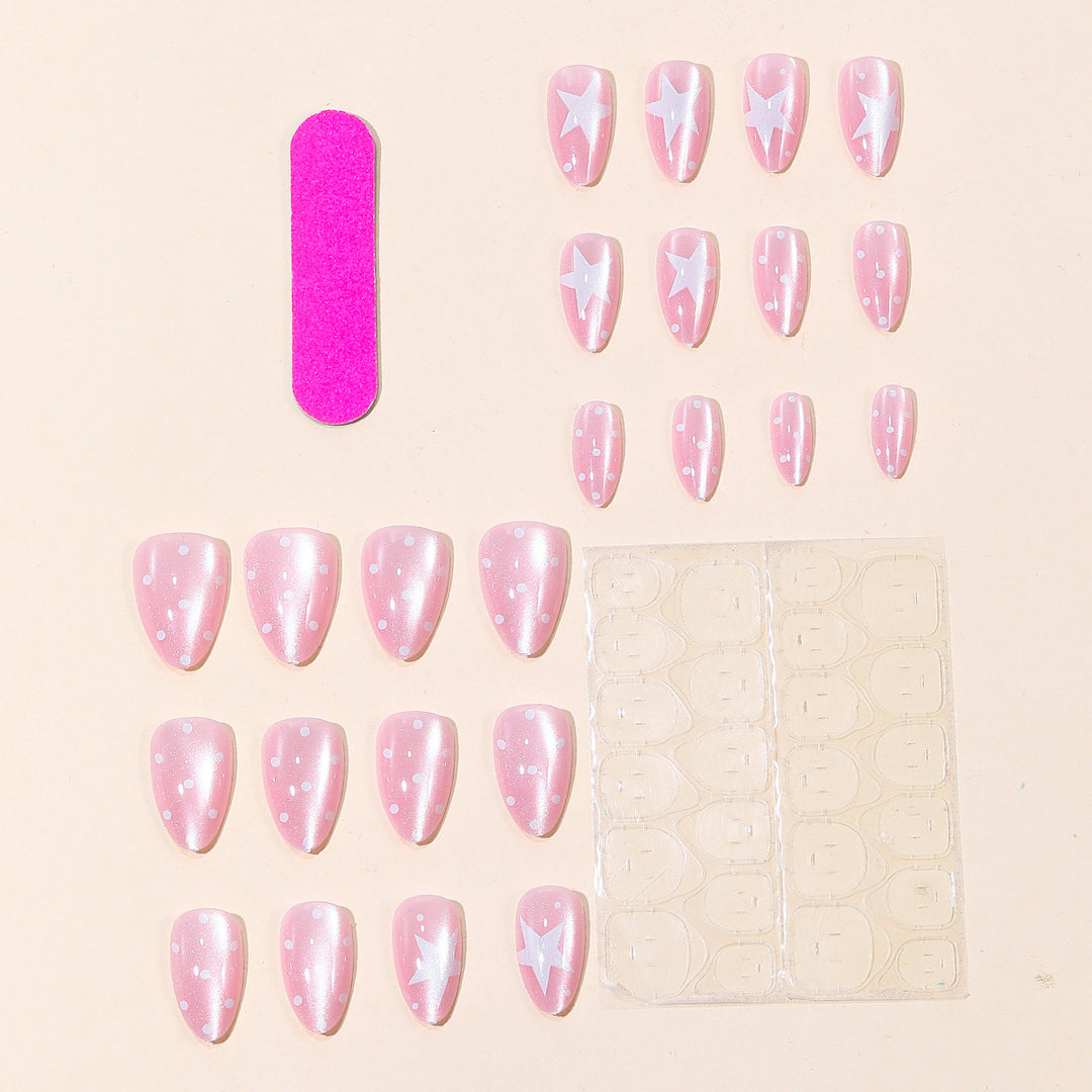 Starry Patterned Nail Art Stornfield