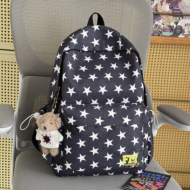 Fun Star-Patterned Casual Backpack Stornfield