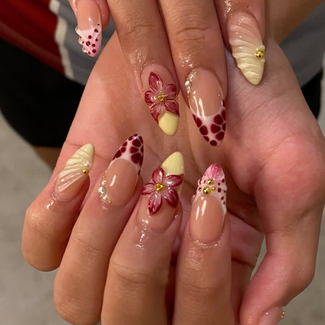 Artistic Floral Nail Design Kit Stornfield