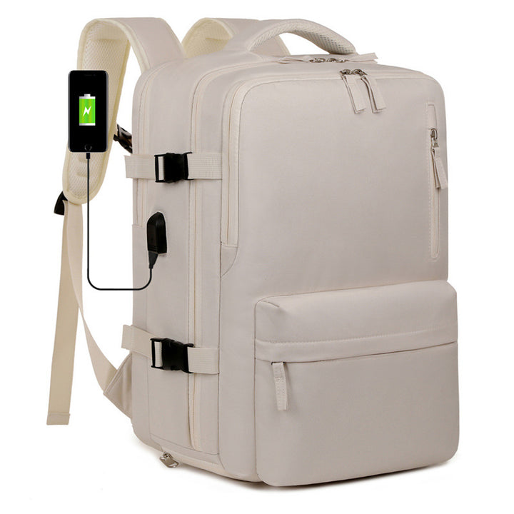 Multi-Compartment Rolling Travel Backpack Stornfield