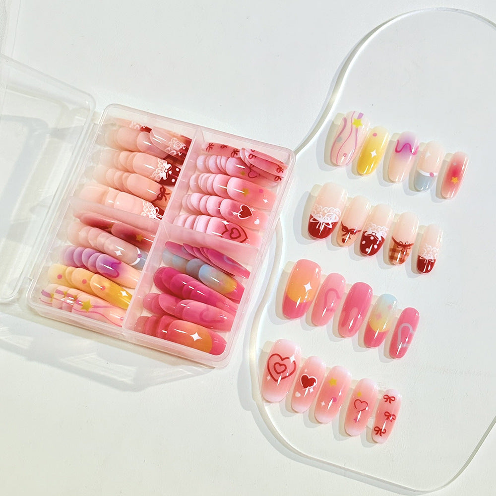 Artistic Press-On Nail Collection Stornfield