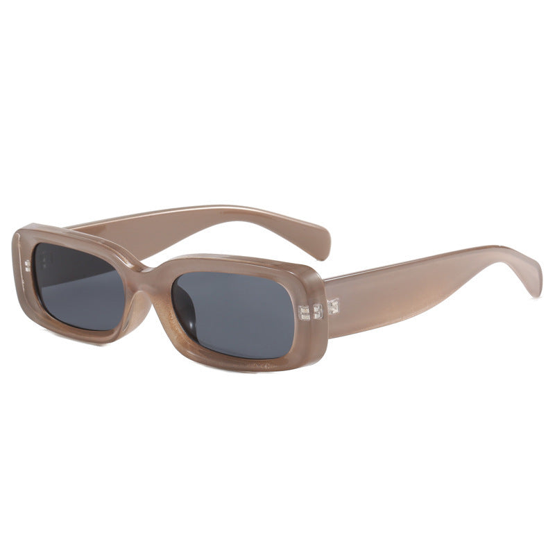 Women's fashionable sunglasses with rectangular style and UV protection Stornfield
