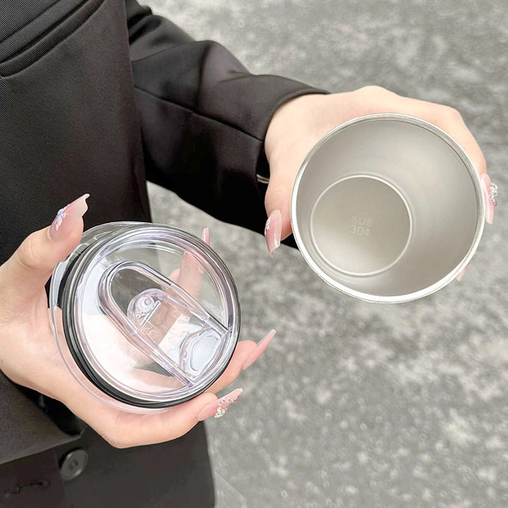 Women’s insulated cup with innovative press closure Stornfield