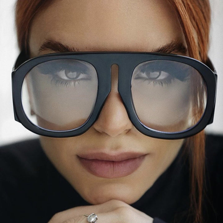 Women's trendy oversized sunglasses with fashionable gradient Stornfield
