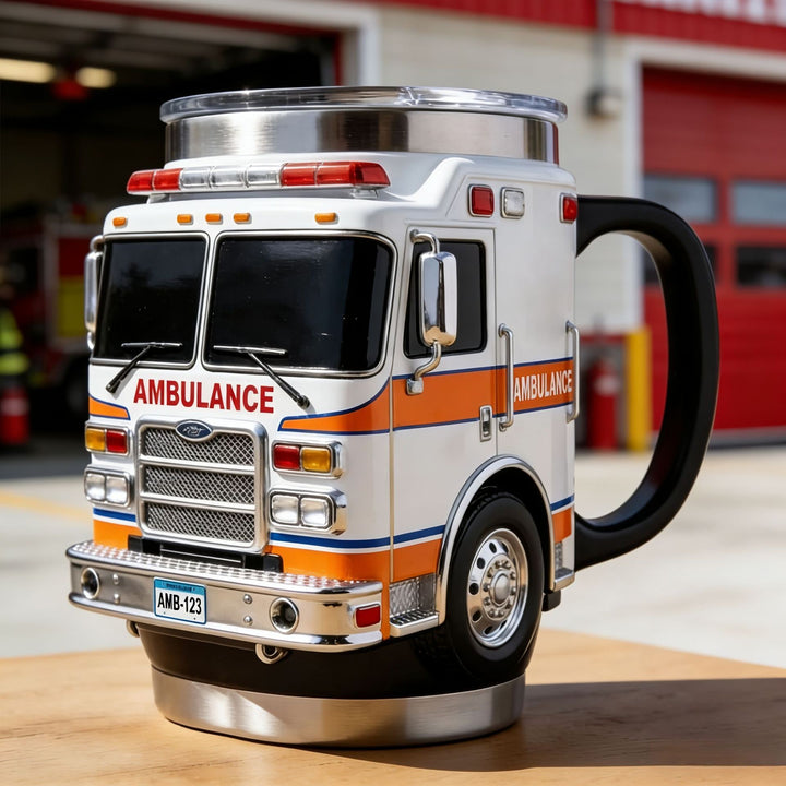 Ambulance-Themed Coffee Mug Stornfield