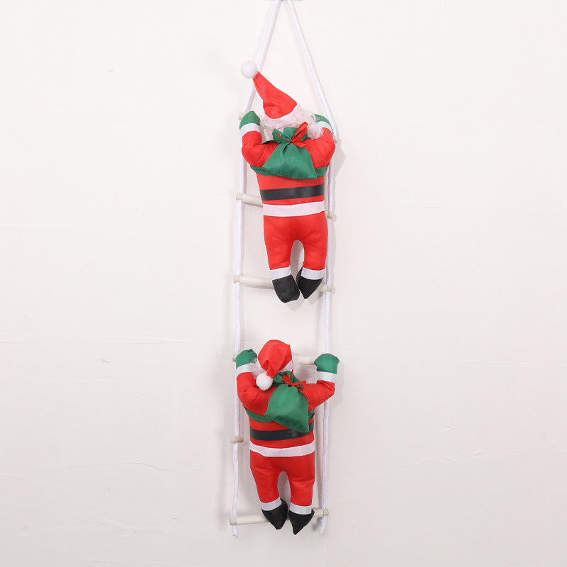 Playful Santa Claus Decoration Figure Stornfield