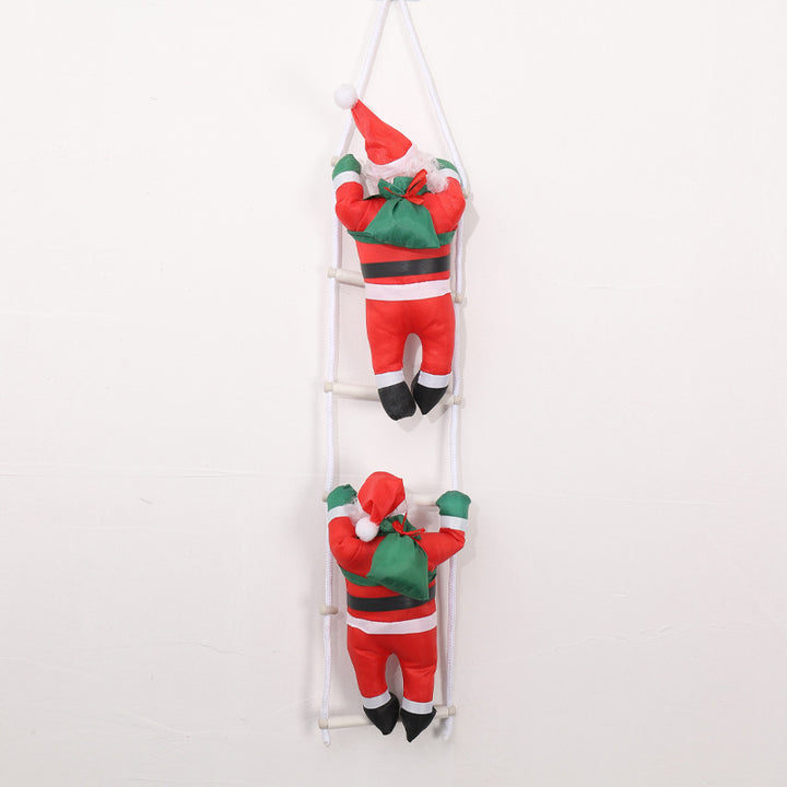 Playful Santa Claus Decoration Figure Stornfield