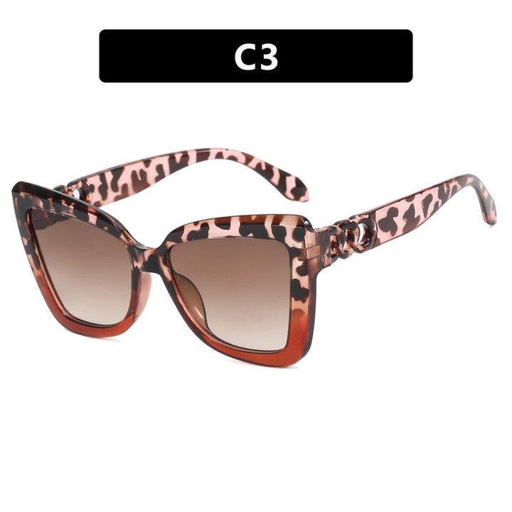 Women's trendy cat-eye sunglasses with sophisticated pattern Stornfield