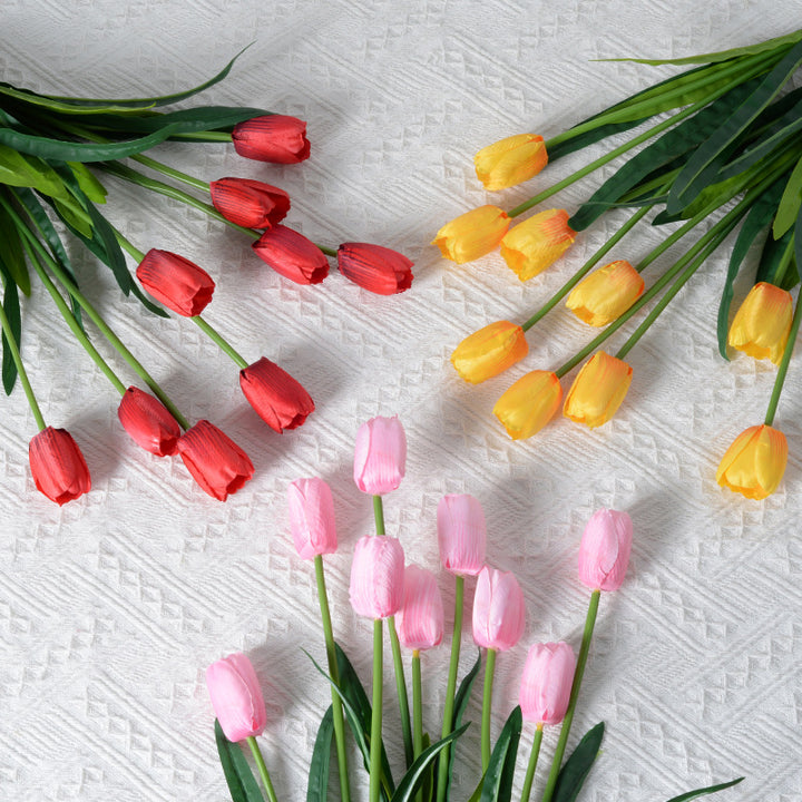 Decorative Faux Tulip Stem Arrangement