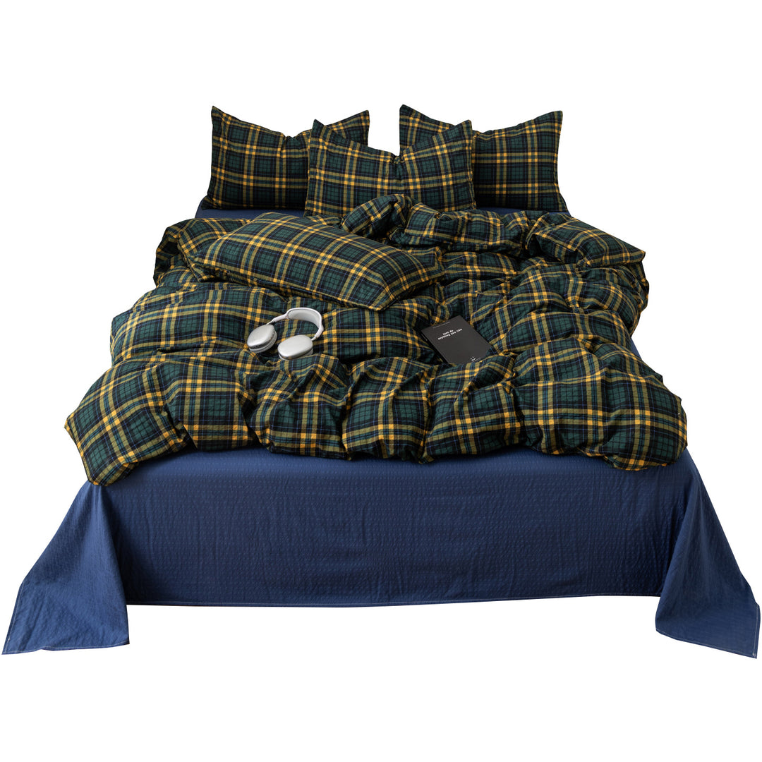 Lightweight Striped Comforter Set