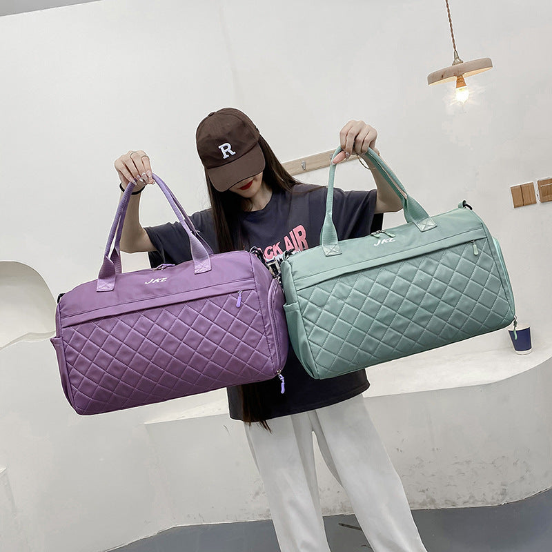 Stylish Quilted Gym Duffel Bag Stornfield