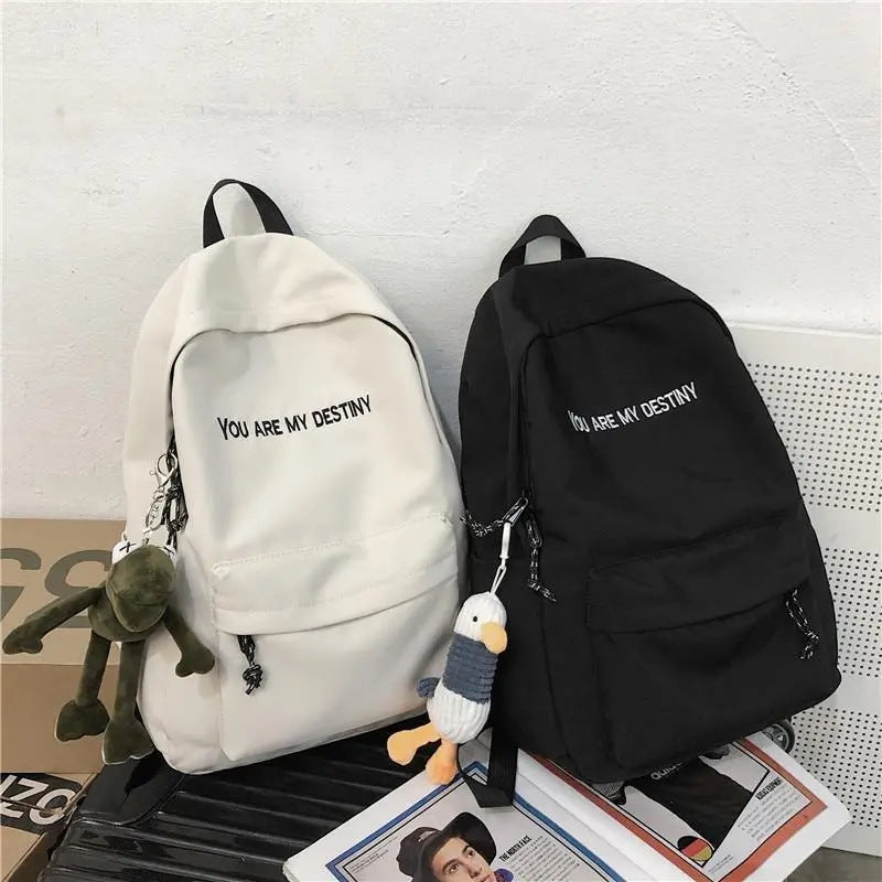 Trend backpack with playful charms Stornfield
