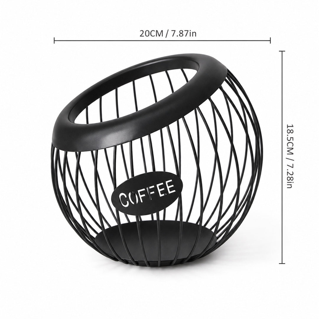 Stylish Wire Coffee Storage