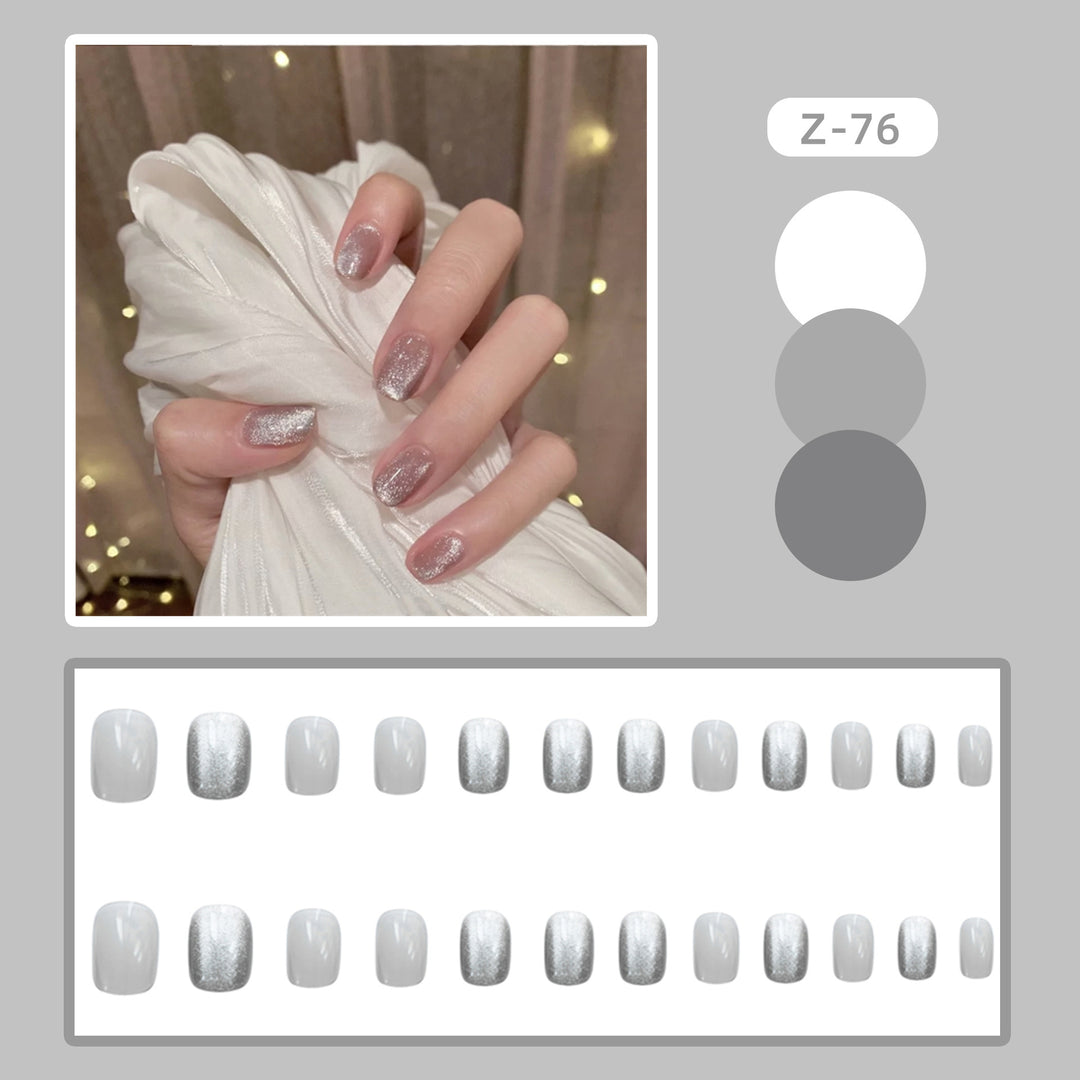 Glittery Press-On Nail Set Stornfield