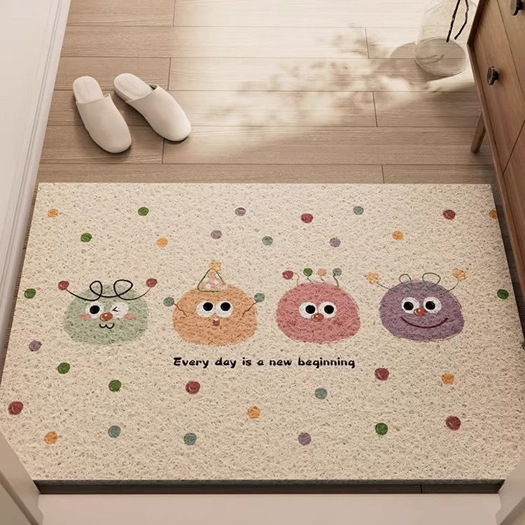 Fun Character Welcome Mat Stornfield