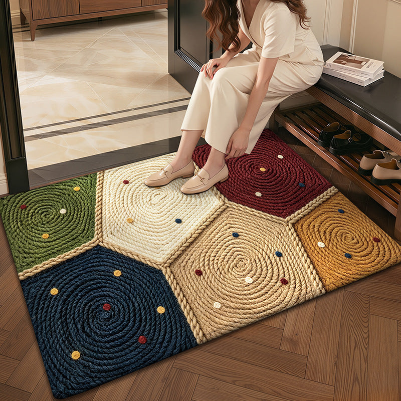 Decorative Entryway Mat for Home Door Display
