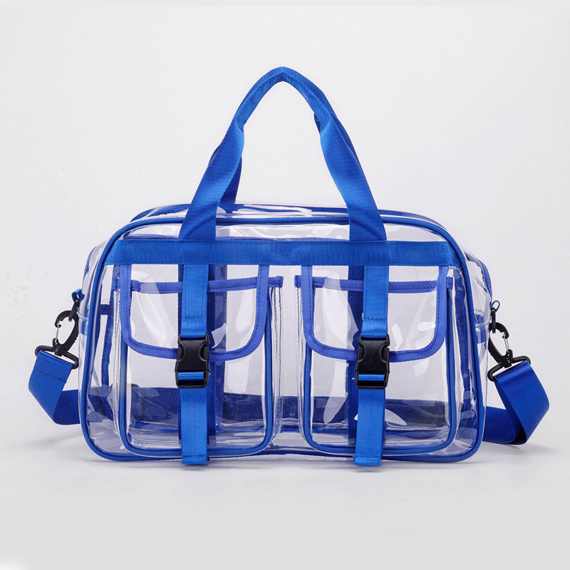 Transparent tote bag with multiple compartments Stornfield