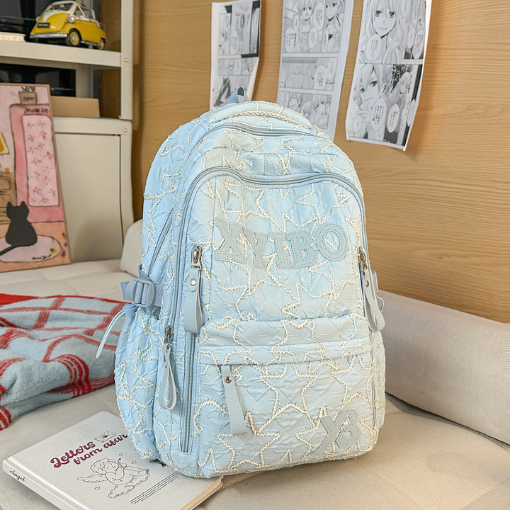 Trendy Star Print Backpack Stornfield