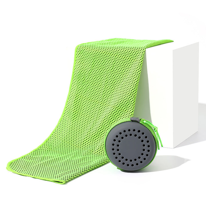 Ladies Cooling Microfiber Towel with Storage Case Stornfield