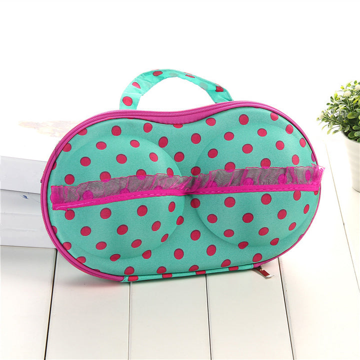 Stylish Dot Patterned Makeup Organizer Stornfield