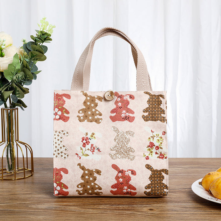 Cute Cat-Themed Storage Tote Stornfield