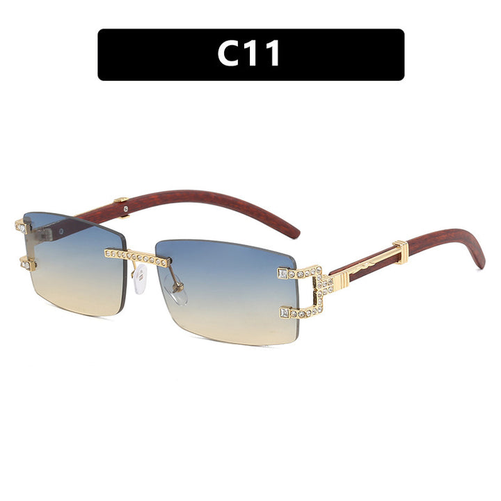 Ladies exclusive sunglasses in elegant design with rhinestone accents Stornfield