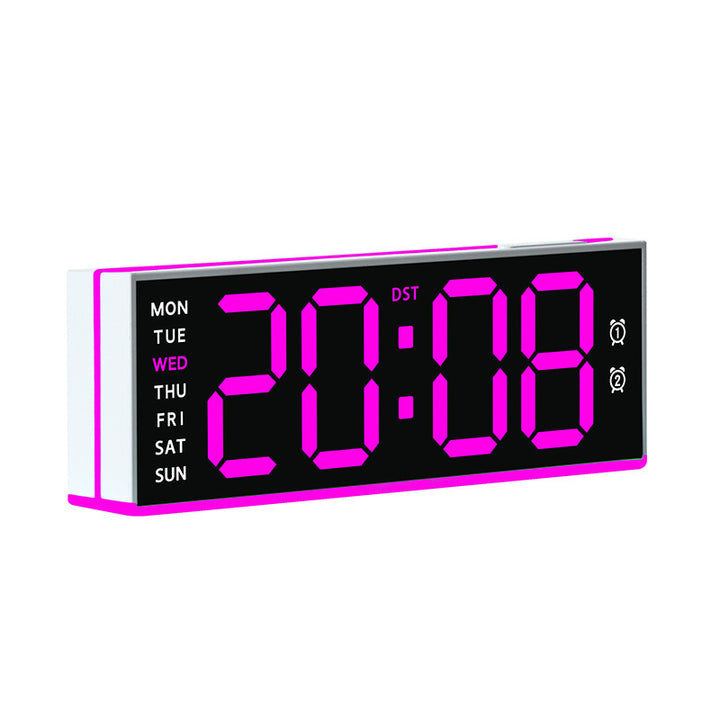 Digital alarm clock with large LED display and dual alarm function Stornfield