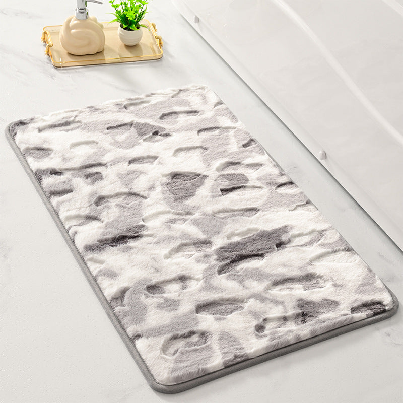 Luxurious Faux Fur Bath Mat