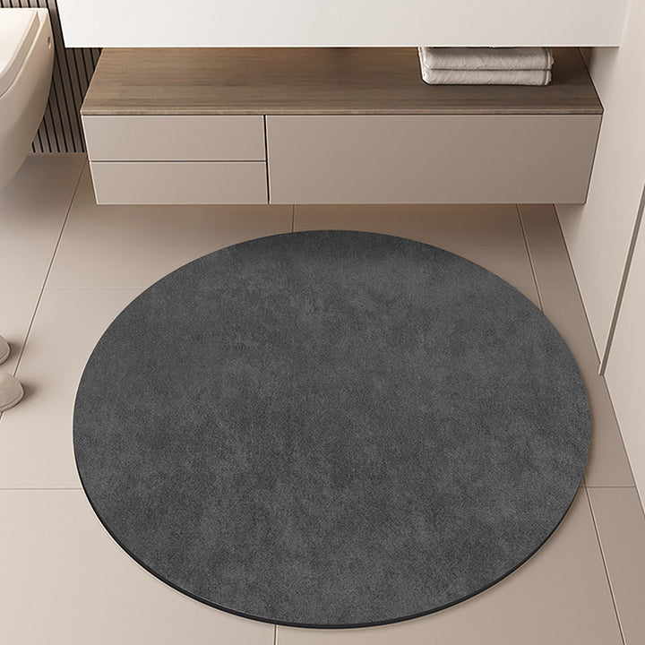 Moon-Themed Round Area Rug