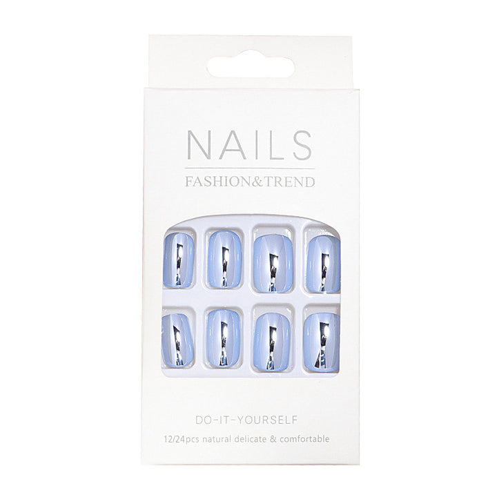 Premium Mirrored Finish Press-On Nails Stornfield