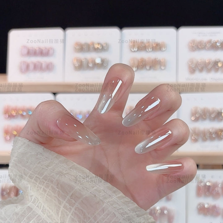 Gradient Ombre Press-On Nail Enhancements