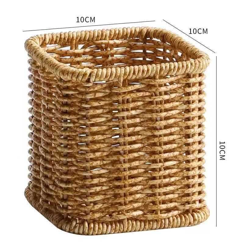 Handwoven Decorative Storage Bin Stornfield