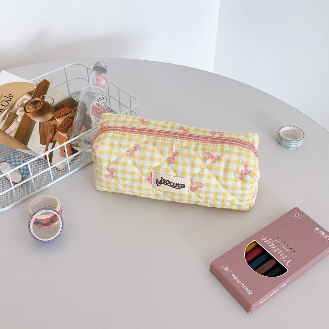 Stylish Quilted Pencil Case Stornfield