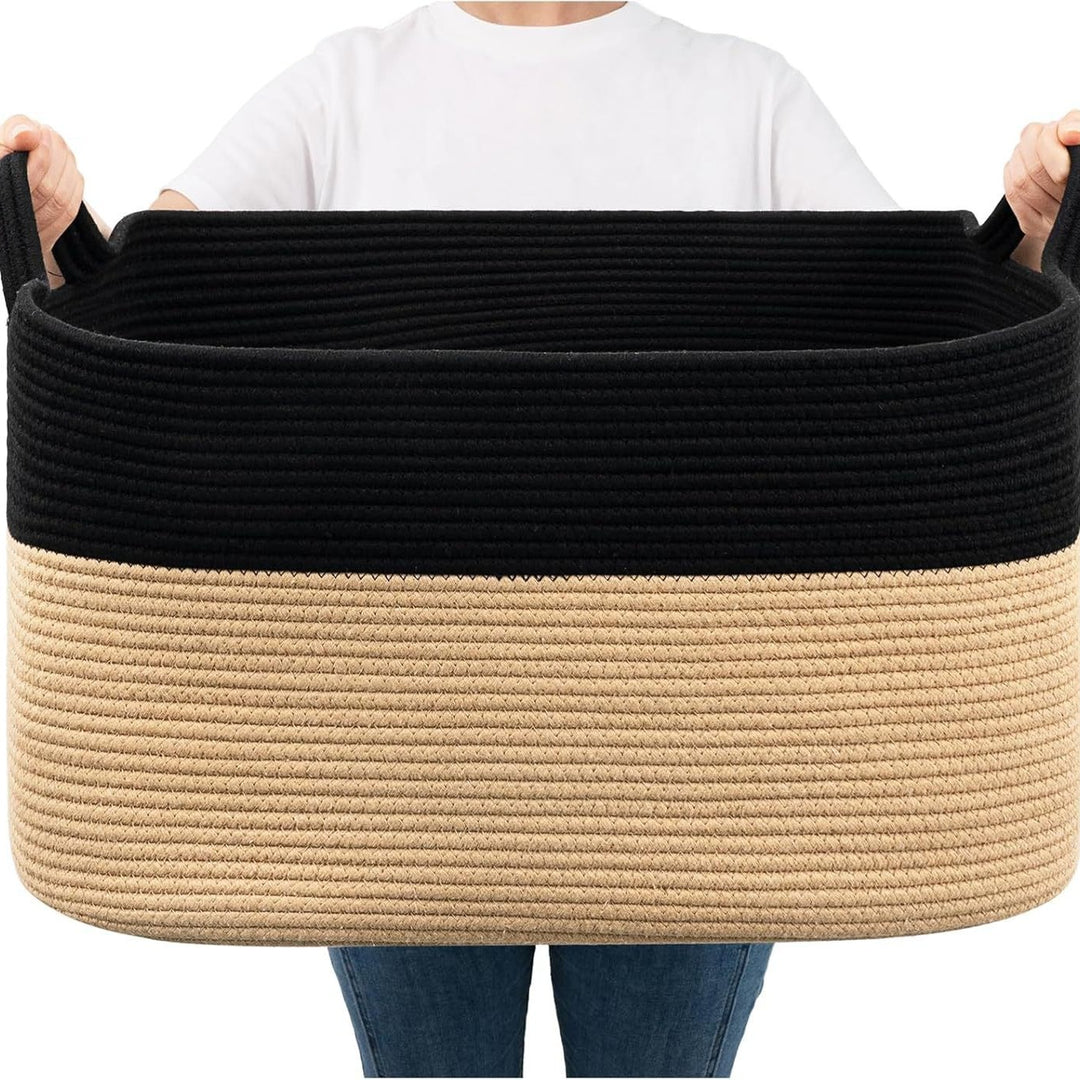 Women Versatile Storage Basket with Sturdy Handles Stornfield