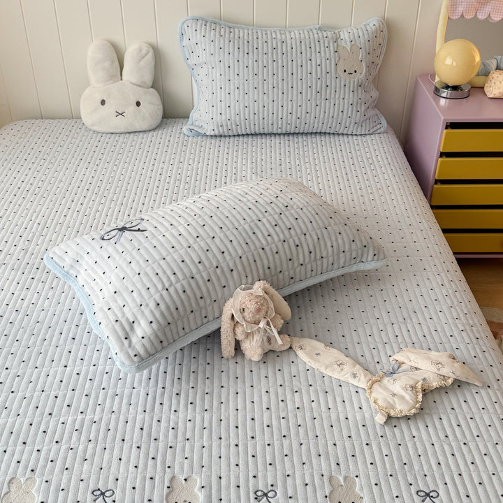 Cute Cartoon Animal Quilted Bedspread
