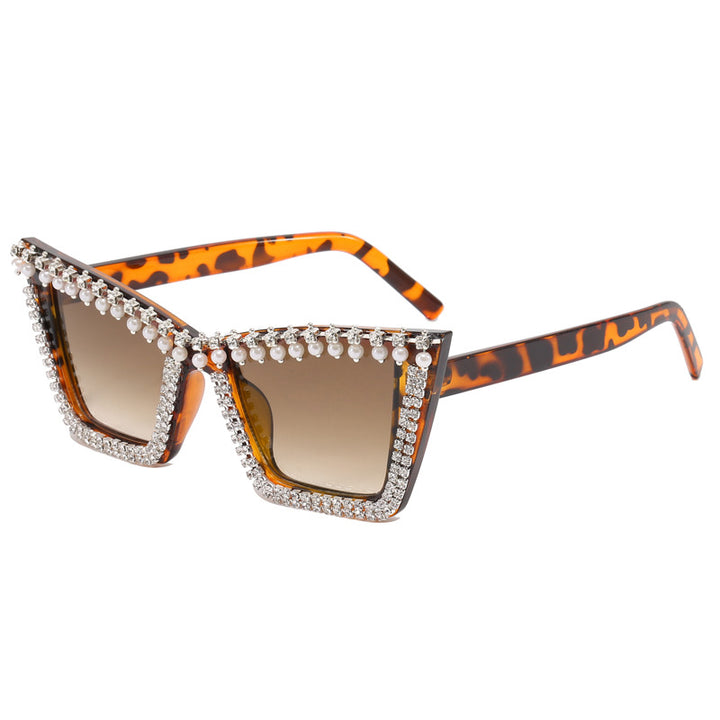 Ladies Glamorous Designer Sunglasses with Sparkling Frame Stornfield