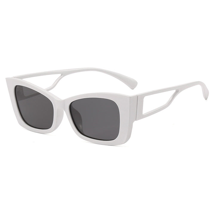 Ladies trendy geometric sunglasses with square frame Stornfield