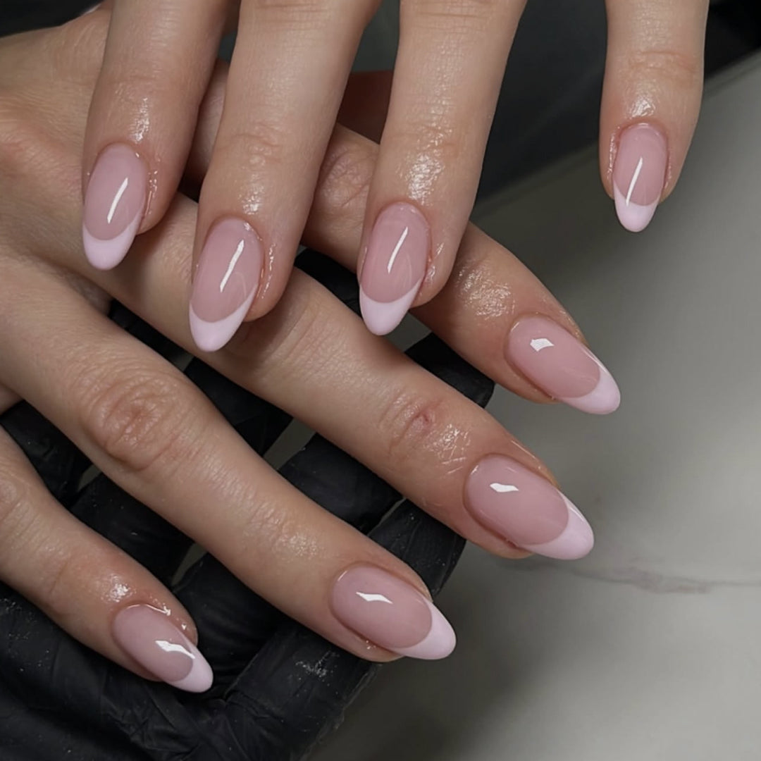 Artful stiletto nails with glitter accents Stornfield