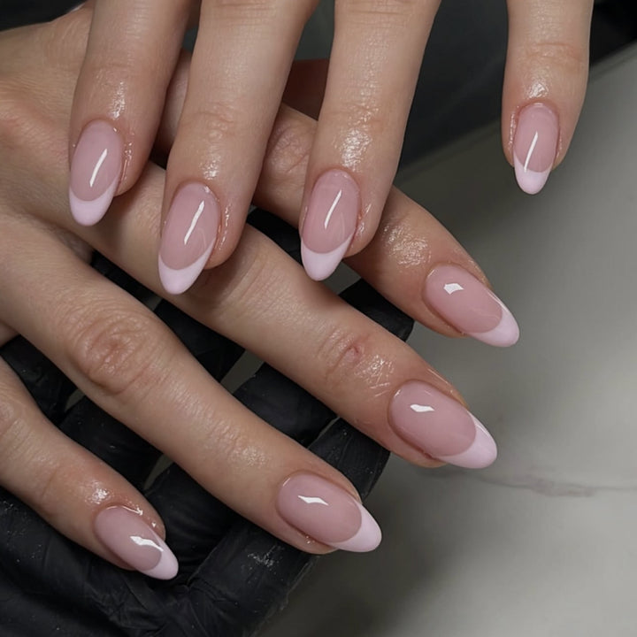 Stylish French Nail Extensions Stornfield