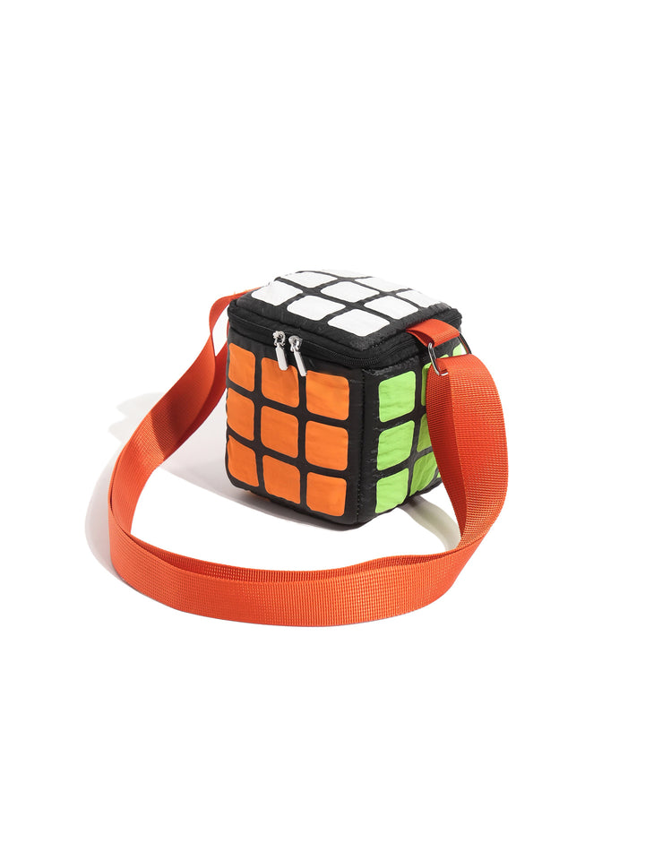 Puzzle Cube Crossbody Bag