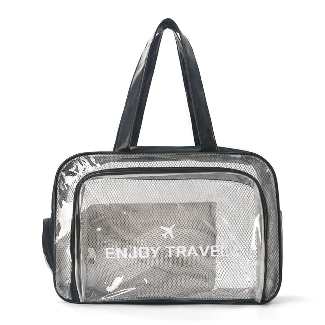 Transparent Travel Bag with Versatile Compartments Stornfield