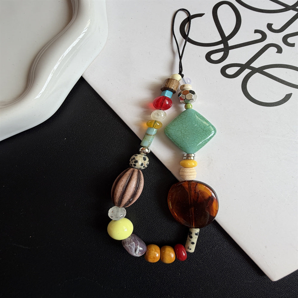Stylish Beaded Phone Lanyard Stornfield
