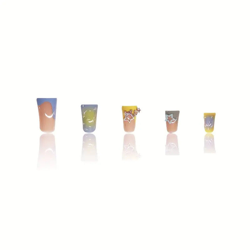 Decorative Star-Embellished Nail Art Stornfield