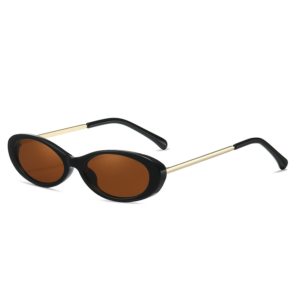 Retro-Inspired Oval Frame Sunglasses Stornfield