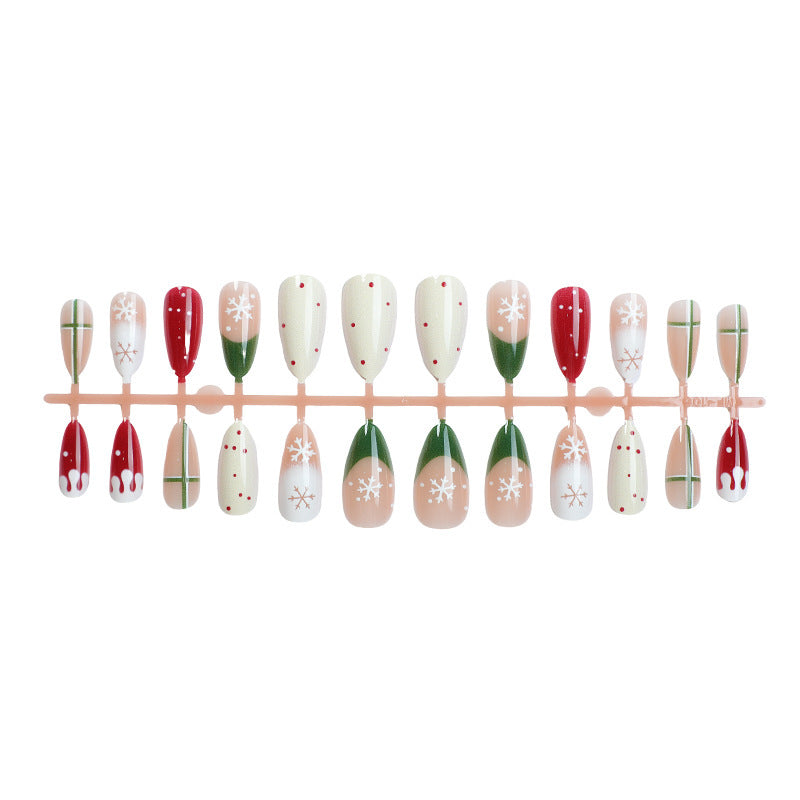 Festive Themed Press-On Nail Set Stornfield