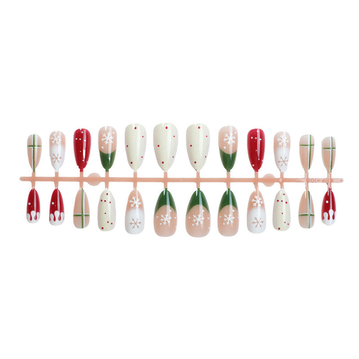 Festive Themed Press-On Nail Set Stornfield