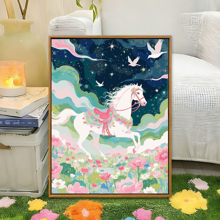 Artistic Horse Illustration Stornfield