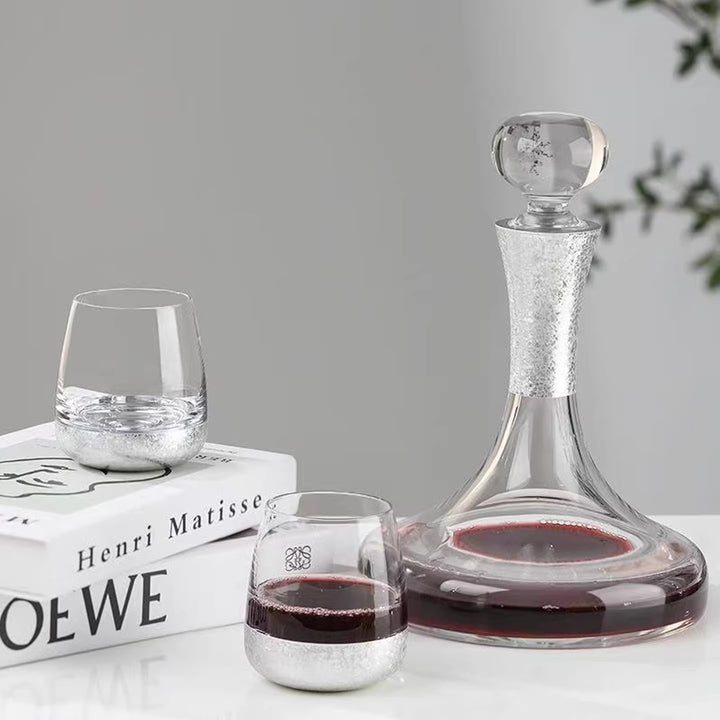 Elegantly Crafted Glass Decanter Set